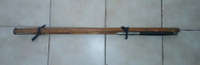  Vintage 9 Foot Bamboo Spinning Fly Rod 4Pc 2Tips Classic Unmarked Antique Rod