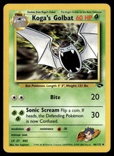 Koga's Golbat 46/132 Uncommon Gym Challenge Pokemon 2000 on eBay
