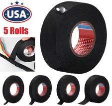 5  Heat-resistant Flame Retardant Adhesive Cloth Tape for Car Home Cable 49.2ft