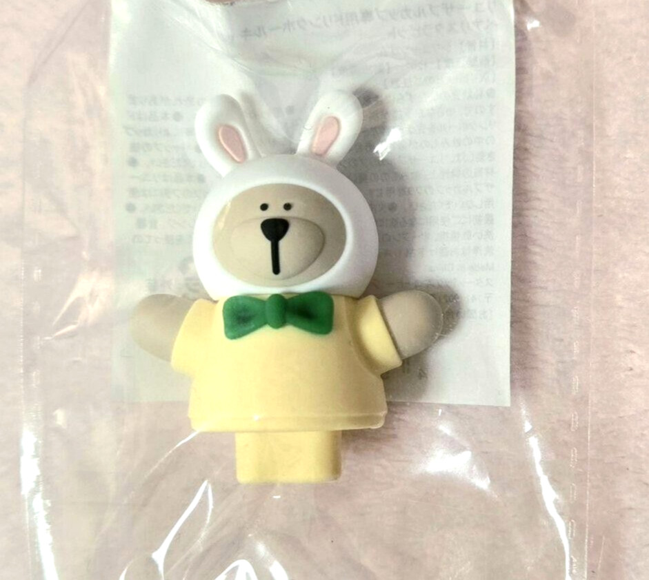 Starbucks Bearista Rabbit Drink Hole For Reusable Cups Cap Limited  From Japan