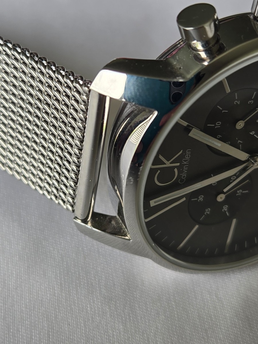   クロノグラフ 時計 K2G271 Calvin Klein/カルバンクライン/メンズ腕時計/City/K2G271Q4
