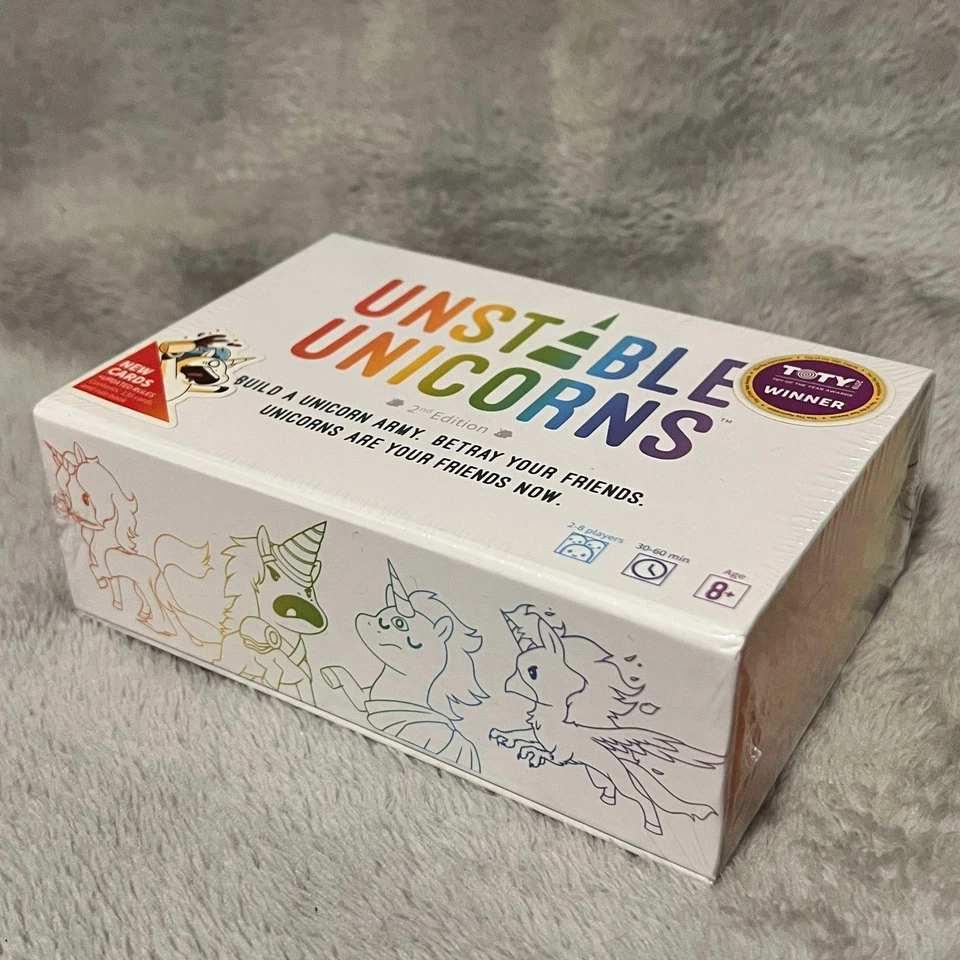 Unstable Unicorns: Build A Unicorn Army, Betray Your Friends! 2nd Edition Sealed - Image 2 of 4