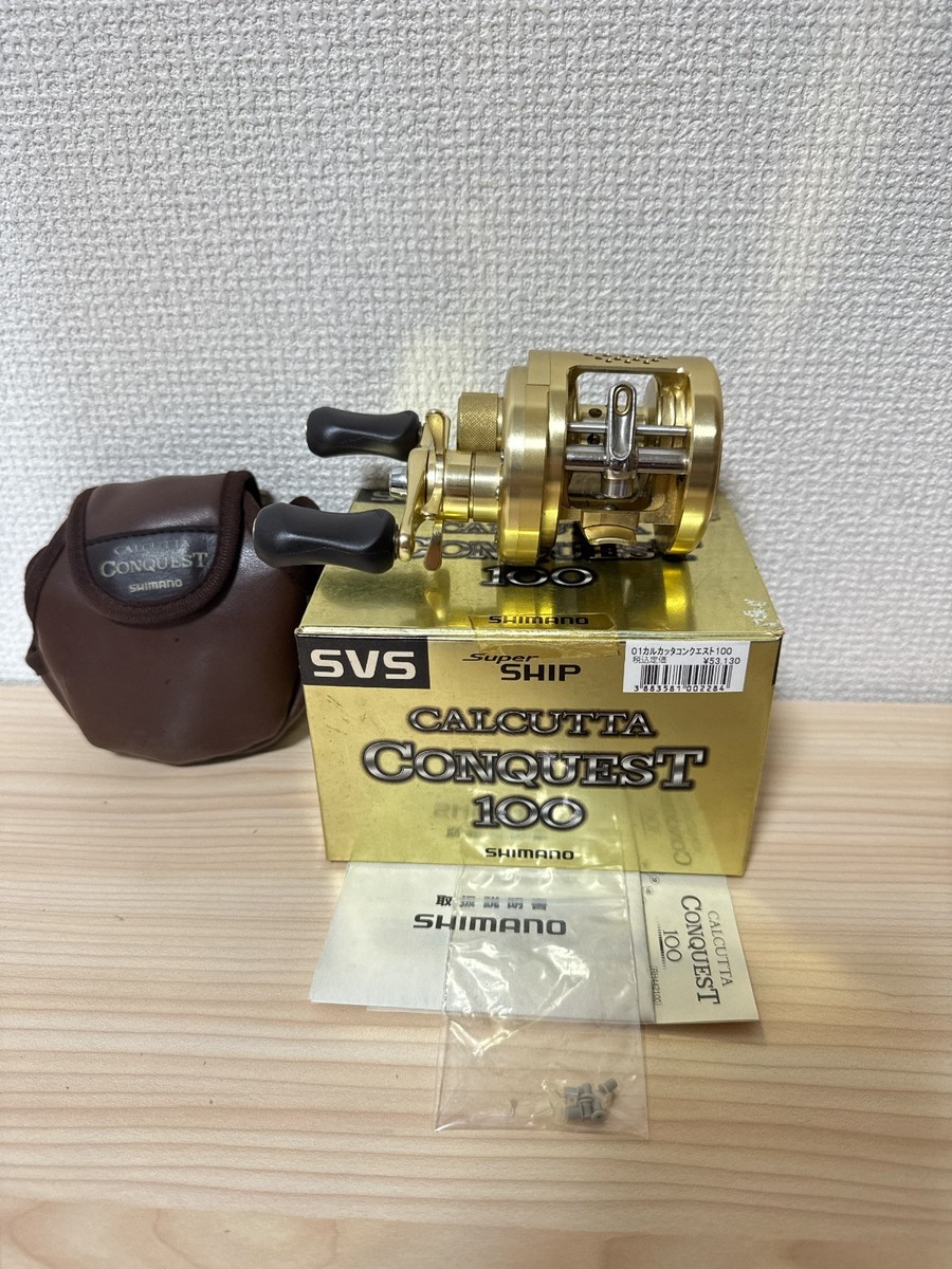 Baitcasting Reel 01 CALCUTTA CONQUEST 100 Right RH442100 Fishing