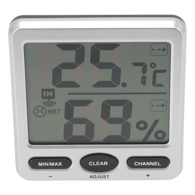 Room Thermometer Large Screen Comfort Level Indicator 24 Hours Record High SET