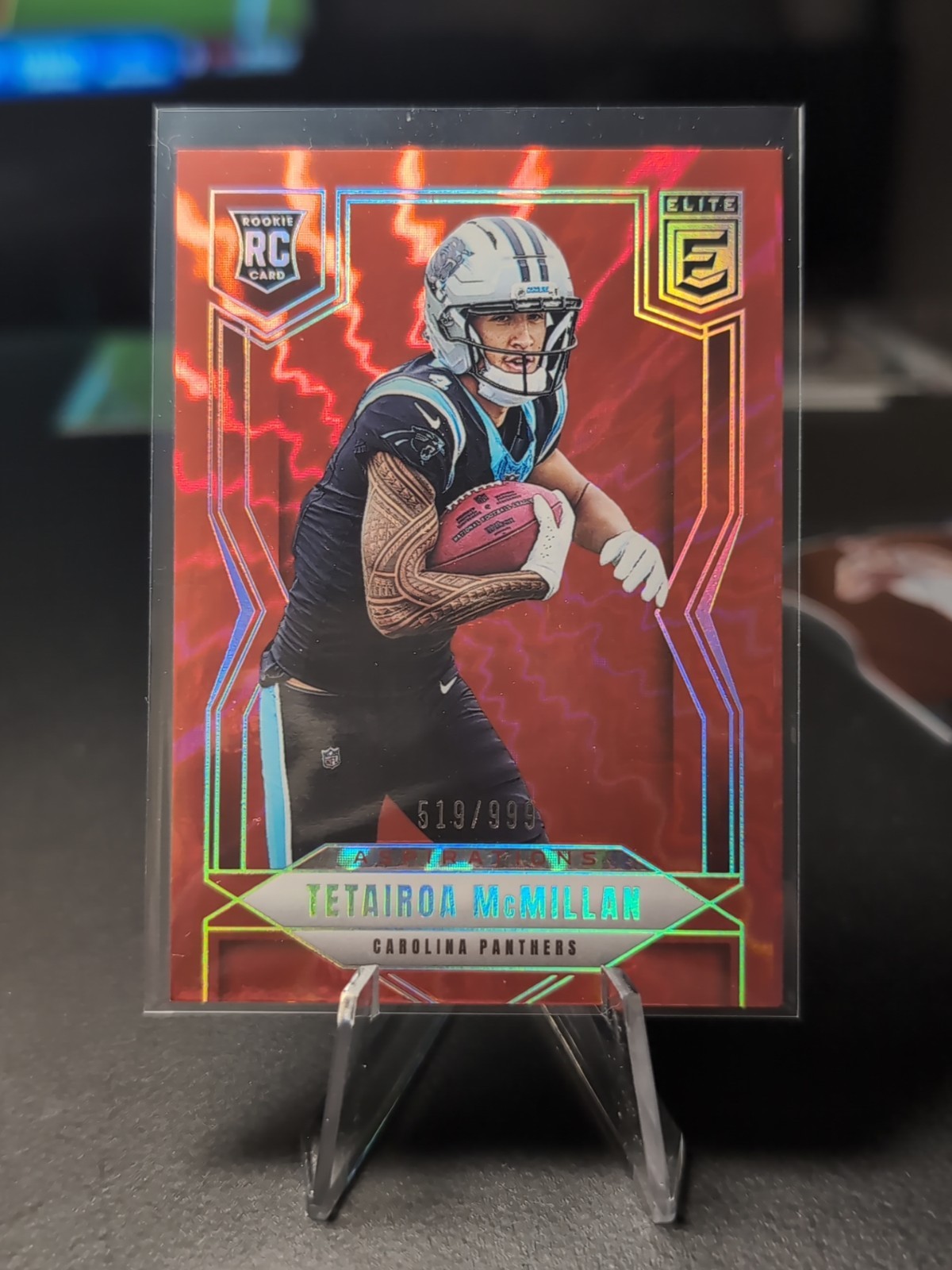 2025 Donruss Elite 128 Tetairoa McMillan RC Aspirations  /999 Carolina Panthers