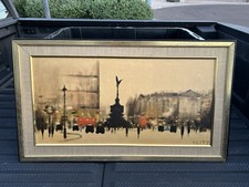 Anthony Tony Klitz Impressionist Picadilly Circus - London - 29x15 Academy Arts
