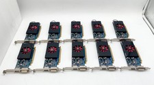 LOT OF 10 DELL AMD RADEON NJ0D3 HD 7570 1GB GDDR5 GPU GRAPHICS CARDS