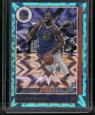2021-22 Hoops #28 Draymond Green Teal Explosion