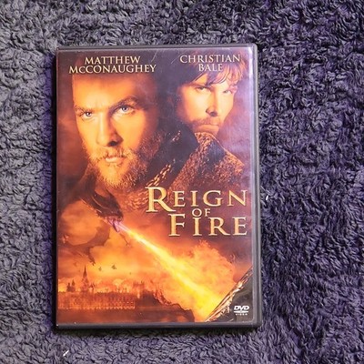Touchstone Pictures Reign of Fire DVD Widescreen Action Movie Bale McConaughey