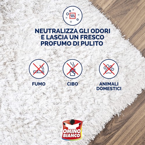 Omino Bianco Prodotto Specifico per Tappeti e Divani Pulitore e Detergente per - Foto 16 di 24