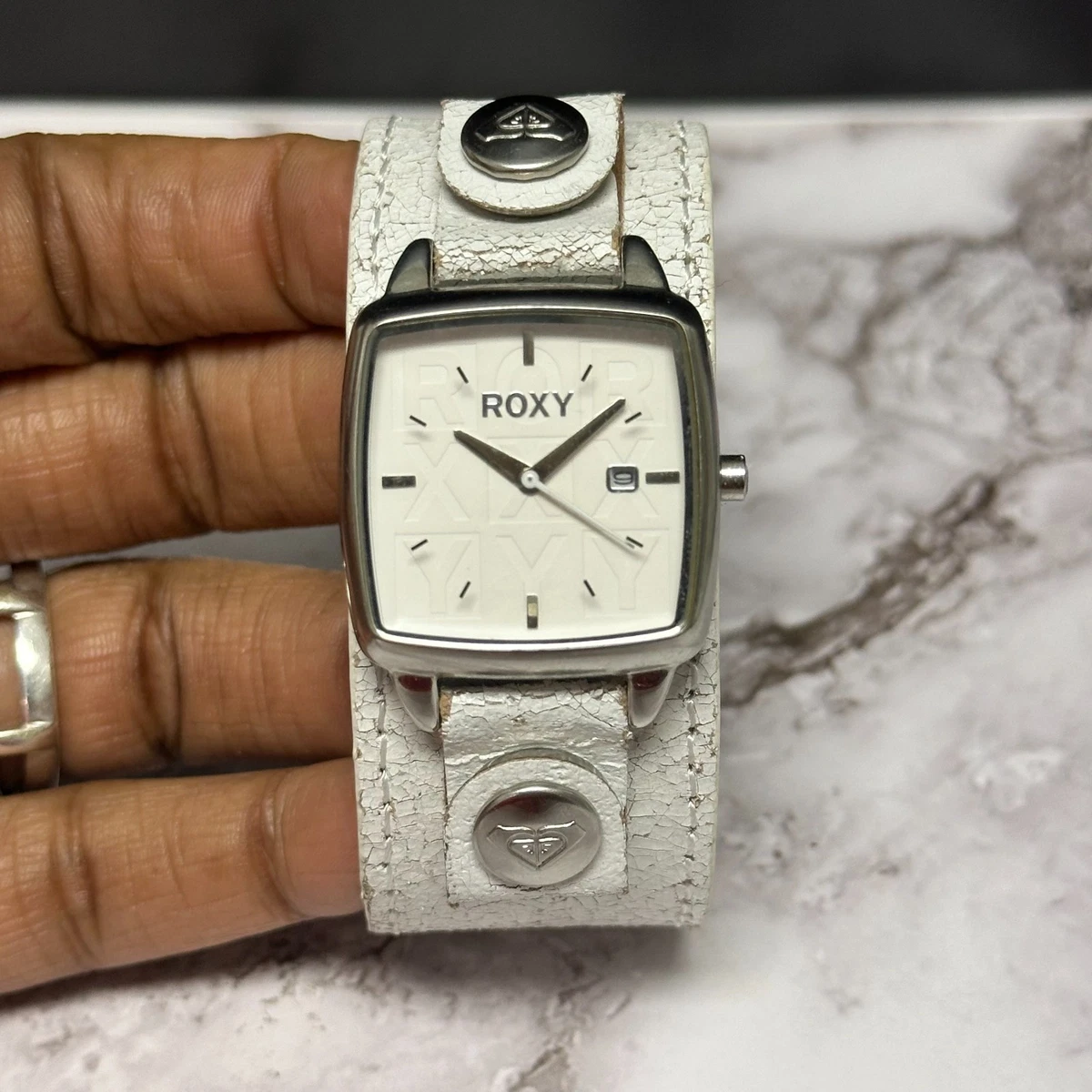 Y2K Roxy Leather Strap Watch Roxy Watches - Etsy main image 2