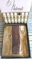Vtg Nationals Pantyhose Coffee Bean Size T-14 One Size Fit Universal Size NOS