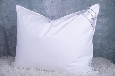Goose Feathers Down Pillows for Sleeping, Hotel Queen (Pack of 1), White 