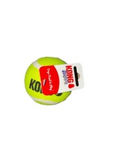 Kong Airdog Squeakair Large Tennis Ball And Squeaker Dog Toy Fun