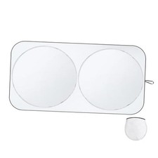 300T Thickened Car Sun Shade Windshield and Storage Bag, 63   34  Foldable Car