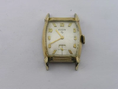 Vintage Elgin Mens Watch as Found for Parts or Repair