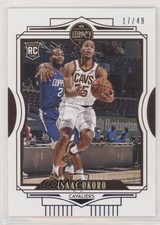 2020-21 Panini Chronicles Legacy Purple 17/49 Isaac Okoro #688 02ez