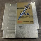 Zelda II: The Adventure of Link Gold, Nintendo NES Authentic Tested Working