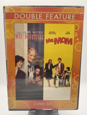 Mr. Mom / Mrs Doubtfire DVD Robin Williams Michael Keaton NEW SEALED