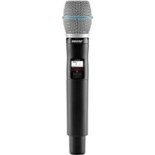 Shure QLXD2/BETA87A Wireless Handheld Mic Transmitter w/Mic Capsule Band J50A LN