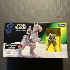 STAR WARS Luke Skywalker and Tauntaun POWER OF THE FORCE 1997 Kenner NIB Sealed