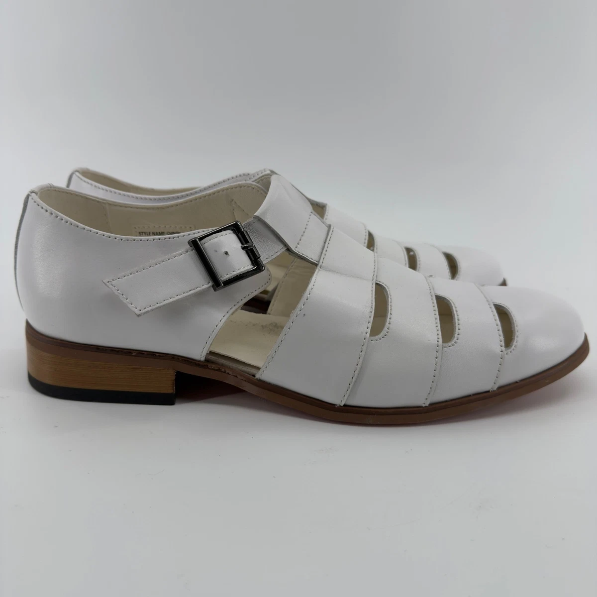 White Fisherman Sandals for Men for sale | eBay