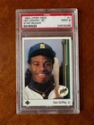 1989 Upper Deck Star Rookie #1 Ken Griffey Jr Mariners RC HOF PSA 9