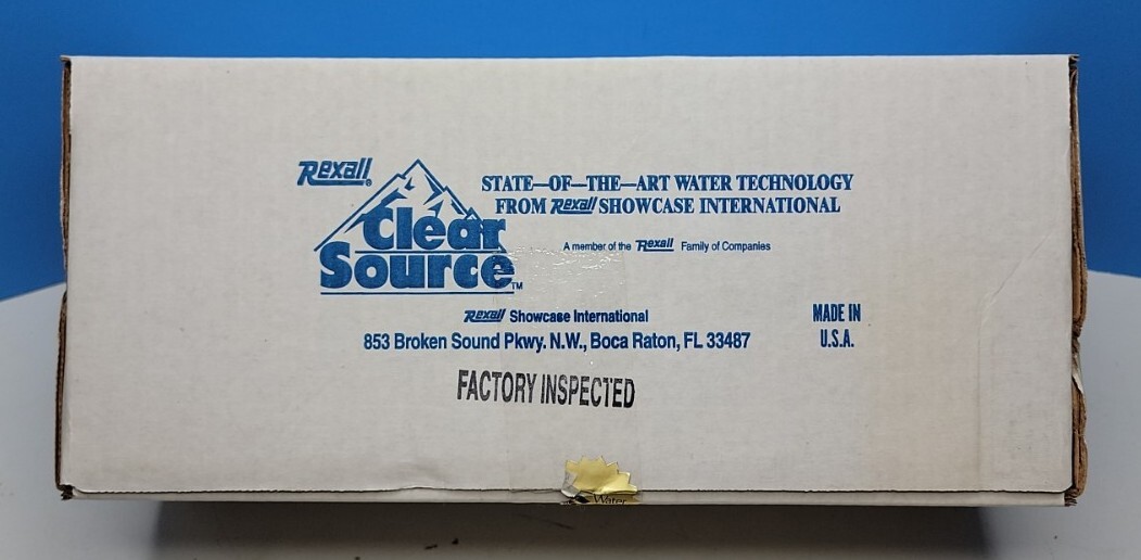 Rexall Clear Source WF-6822 Sink Countertop Water Filter. | eBay