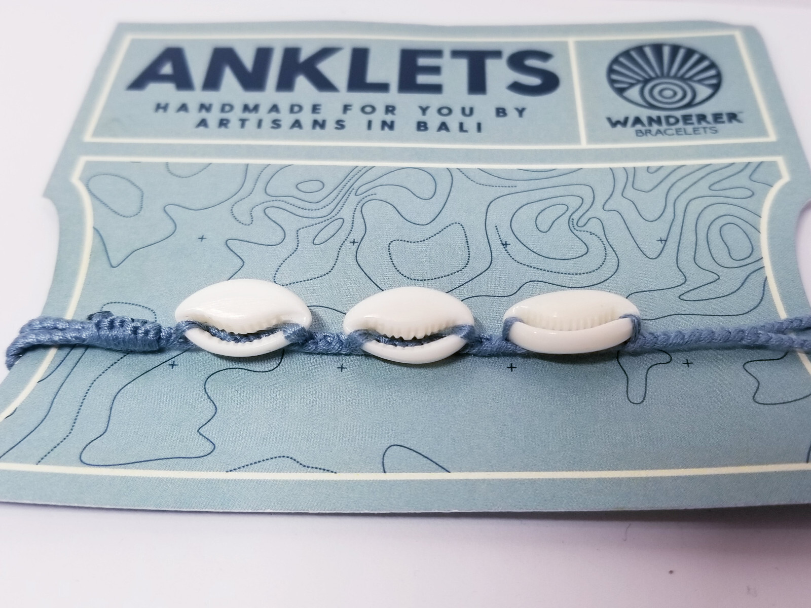 Wanderer Cowry Shell Anklet - image 2