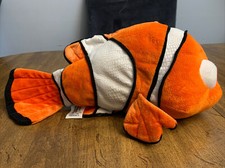 Finding Nemo Plush Stuffed Animal Toy Disney Store Pixar 18" Orange Clown Fish