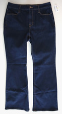 Old Navy 487325 Women's Sz 10 Dark Wash Blue High-Rise Wow Flare Denim Jeans