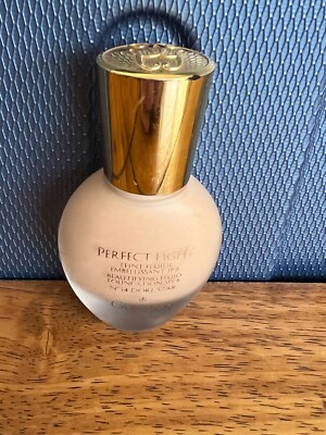 GUERLAIN Perfect Light Beautifying Fluid Foundation Spf 8 #14 Dore Star  1.2 oz