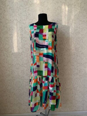Erika Cavallini Multicolor Dress Size 44