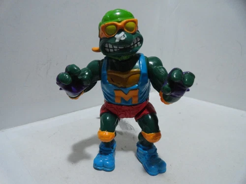 Vintage TMNT Teenage Mutant Ninja Turtles SKATEBOARDING Michaelangelo