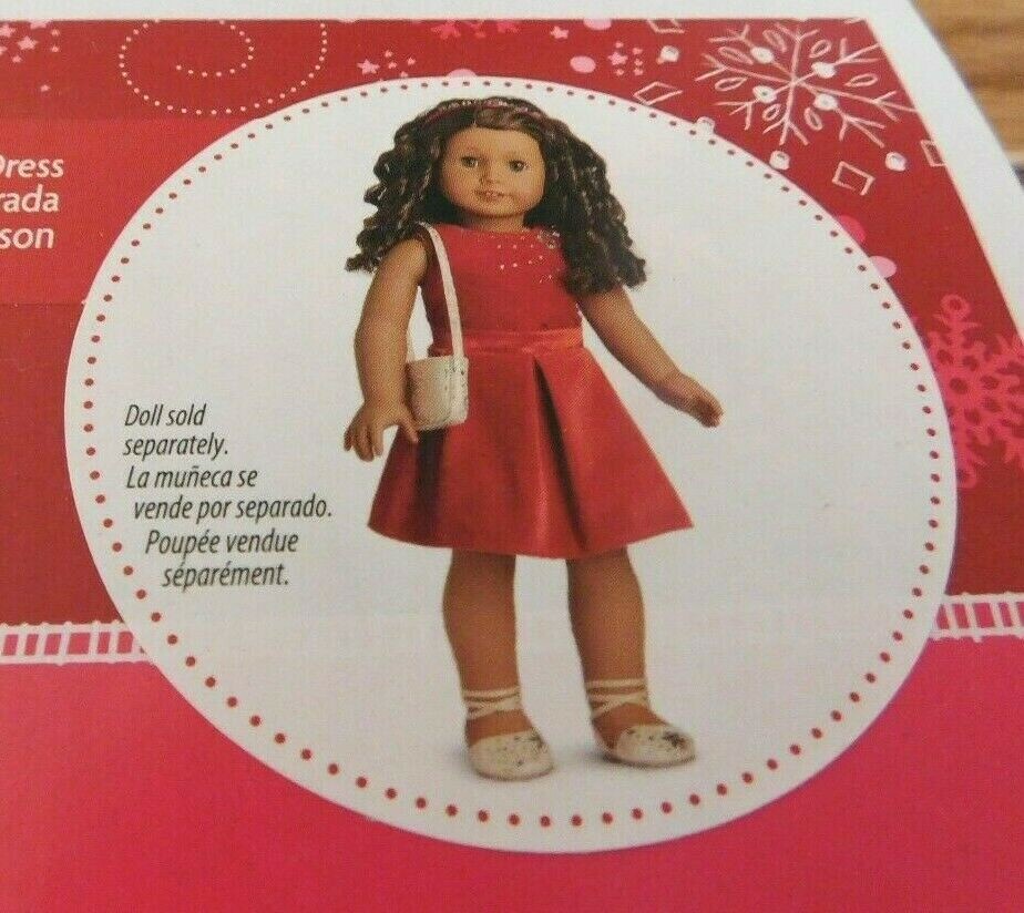 american girl tis the season party dress