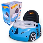 Hot Wheels Blue Race Car Potty Training Toilet Includes Detachable Toddler To...