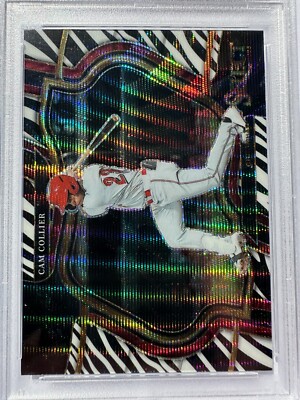 PSA 10. POP 1! 2023 Select Cam Collier Zebra Case Hit Rare! SSP | eBay