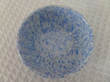 Blue White Gray Confetti Prolon Soup Bowl Mel...