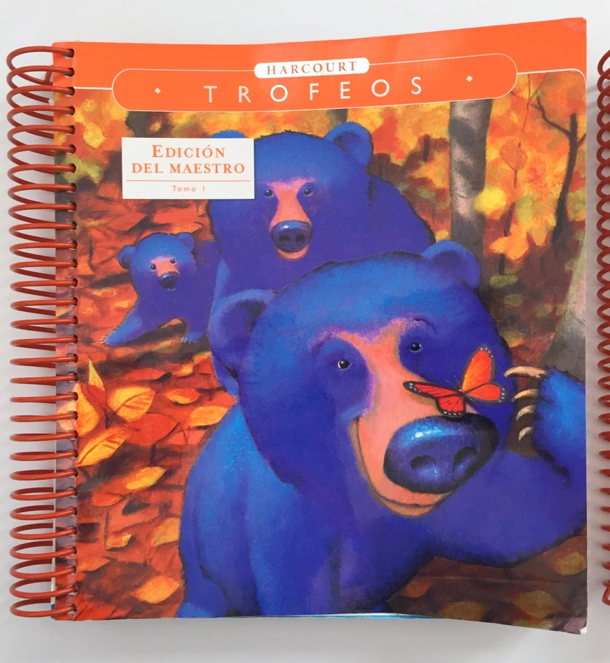 HARCOURT Trofeos Edicion Del Maestro Tomo 1 Spanish Language Arts Program - Image 2 of 4