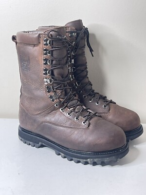 Cabela's Outfitter Goodyear Goretex Leather Boots Thinsulate Mens 7.5 D