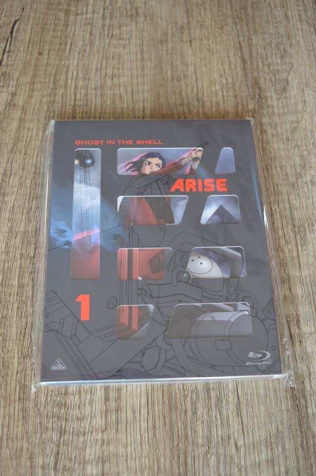GHOST IN THE SHELL ARISE 1-4 Blu-ray Japan Import, English