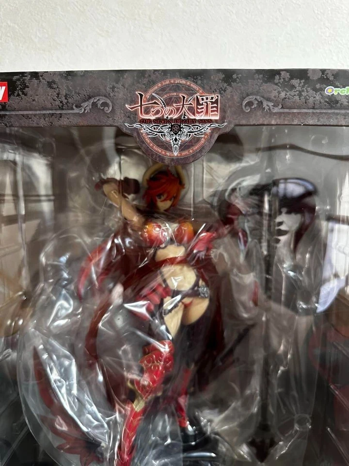 The Seven Deadly Sins Satan Statue of Wrath 1/8 figura de PVC brinquedo semente de orquídea Japão - Imagem 2 de 4