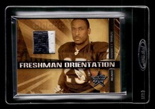 2007 Leaf Rookies & Stars Garrett Wolfe Freshman Orientation Jersey Prime /25