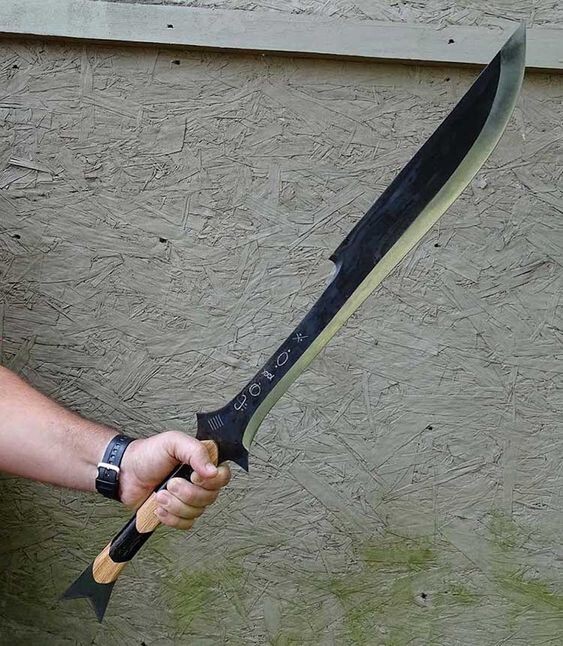 ESPADA GOBLIN KING HECHA A MANO PERSONALIZADA 32 PULGADAS MANGO IMPRESIONANTE