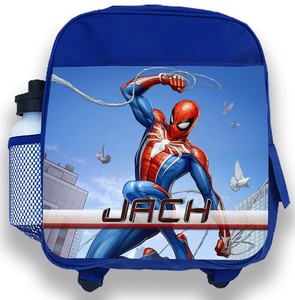 personalised spiderman backpack