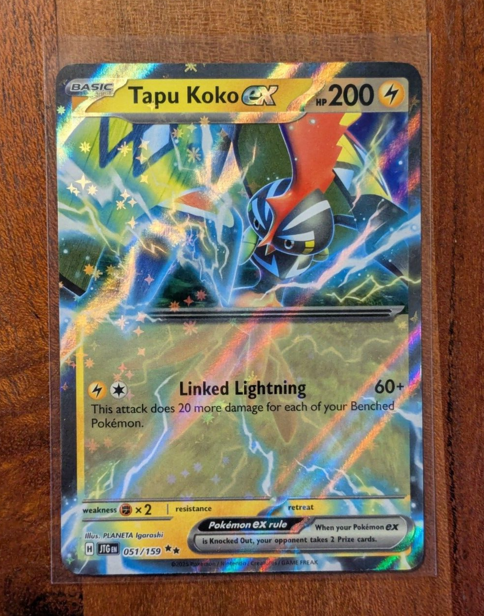 Tapu Koko ex 051 159 - NM Journey Together Pokemon Ultra