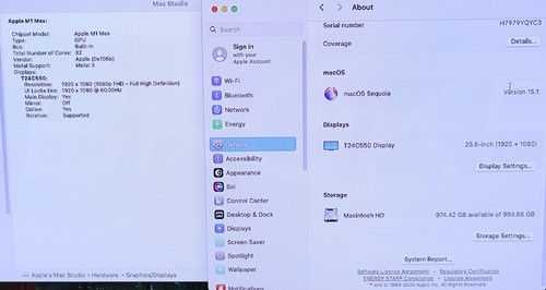 Apple Mac Studio M1 Max 10-Core CPU 32-Core GPU 32GB RAM 1TB SSD Z14J000H2LL/A - Afbeelding 7 van 22