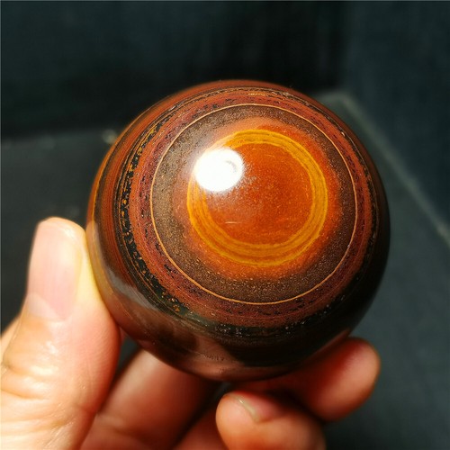 TOP 210G bola de cristal de ojo de tigre colorida natural curación de China R121 - Imagen 7 de 16
