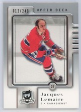 2006-07 Upper Deck The Cup Jacques Lemaire 012/249 Montreal Canadiens #49