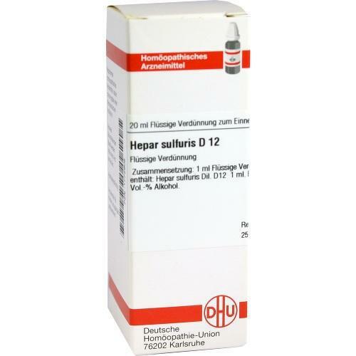 HEPAR SULFURIS D 12 Dilution 20 ml PZN 1772905